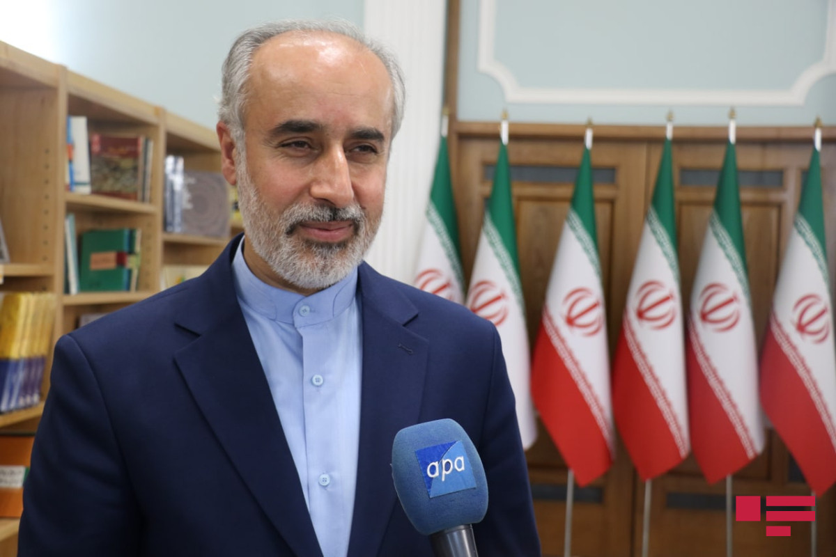 Nasir Kanani, the spokesman for the Iranian Foreign Ministry