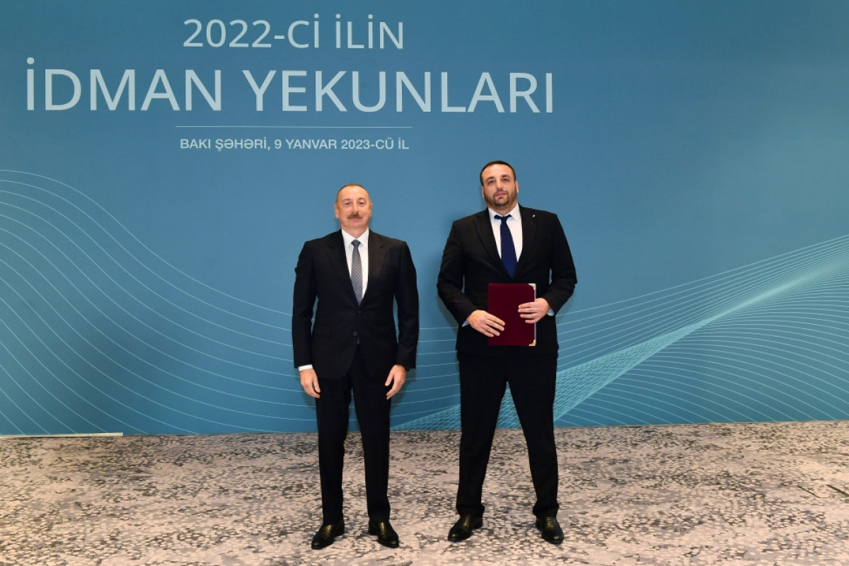 President Ilham Aliyev attended ceremony dedicated to 2022 sporting results-UPDATED 