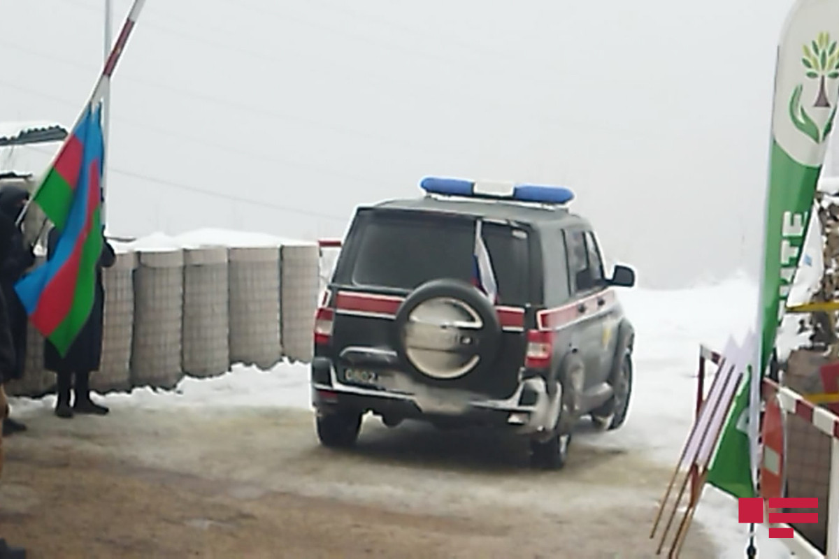 Laçın-Xankəndi yolundan RSK-nın maşın karvanı keçib - VİDEO  - YENİLƏNİB-2  - FOTO 
