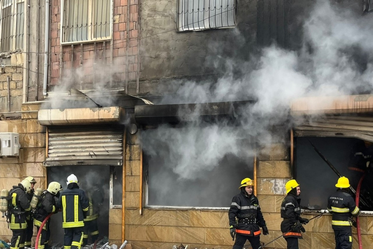 Fire in residential building in  Absheron's Mammadli village extinguished-VIDEO -UPDATED-1 -PHOTO 
