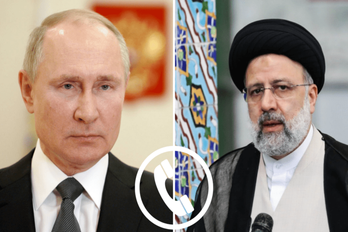 Rusiya və İran prezidentləri arasında telefon danışığı olub