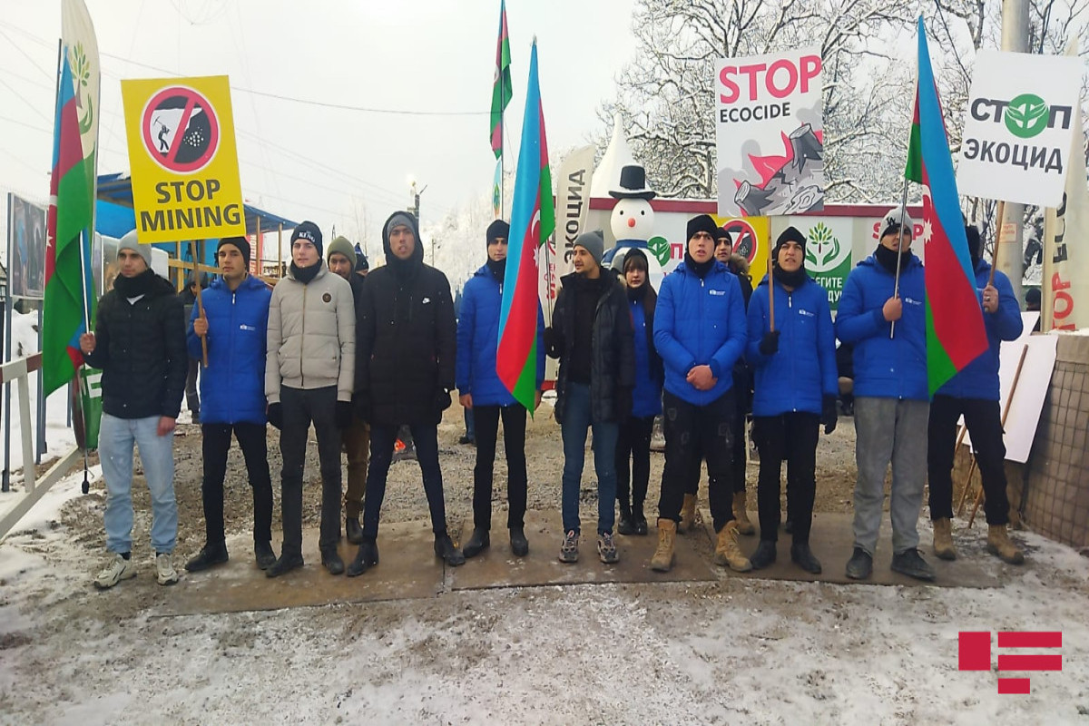 Peaceful protests on Azerbaijan's Lachin-Khankendi road continues for 32 day-PHOTO -VIDEO -UPDATED 