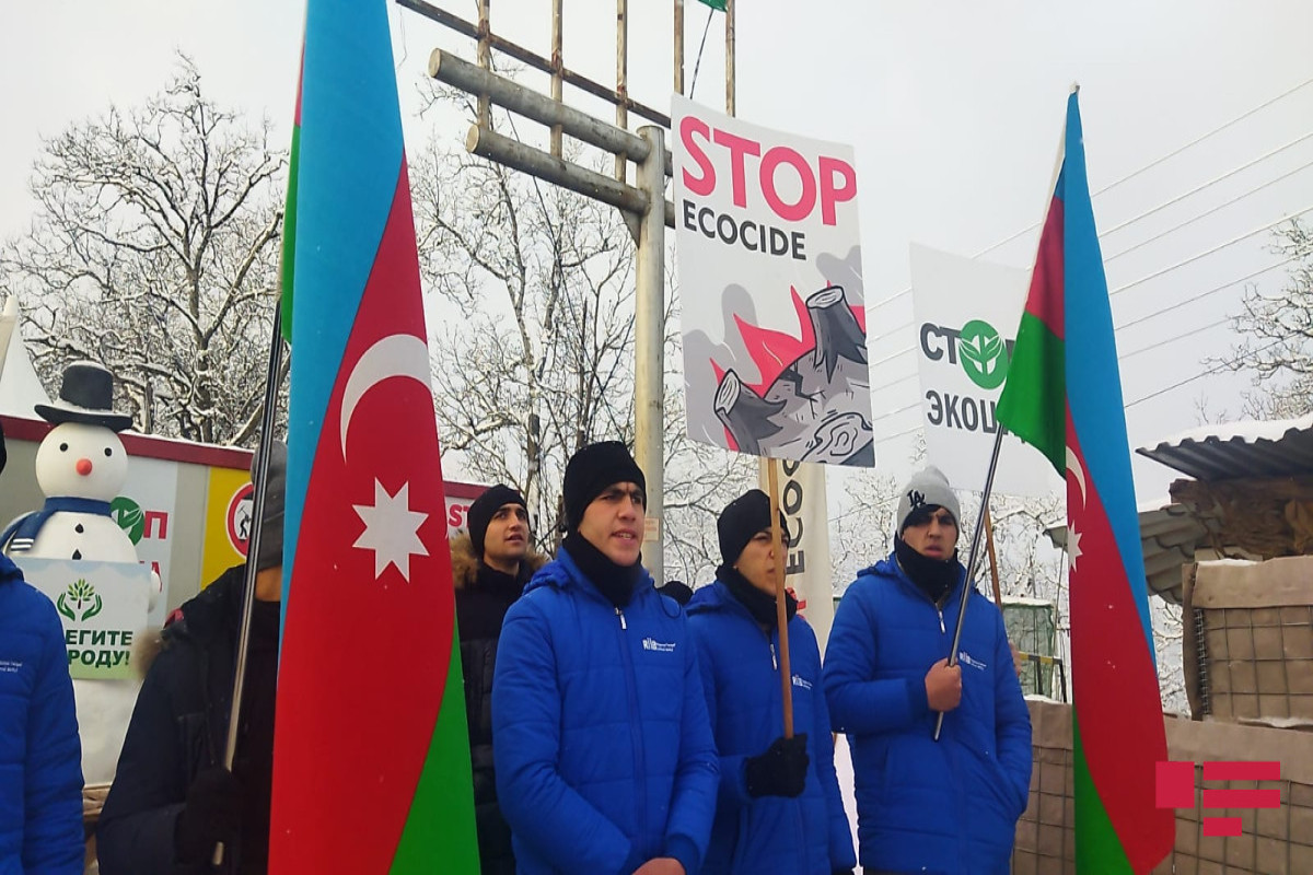Peaceful protests on Azerbaijan's Lachin-Khankendi road continues for 32 day-PHOTO -VIDEO -UPDATED 