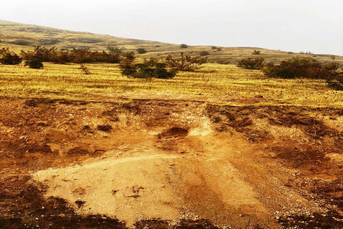 Medieval Muslim cemetery found in Arakul village of Khojavend-PHOTO 