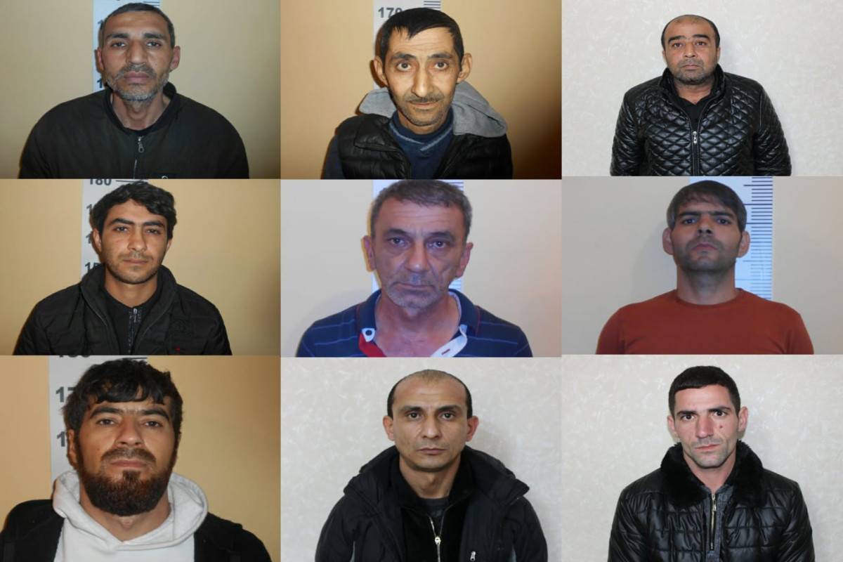 Ağdaşda oğurluq edən və narkotik satan 9 nəfər tutulub - FOTO 