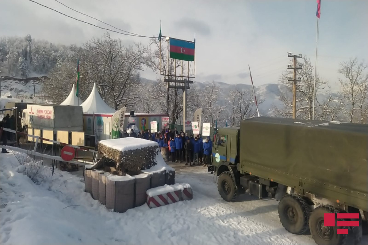 RPC convoy passed through Azerbaijan's Lachin-Khankendi road-PHOTO -VIDEO -UPDATED 