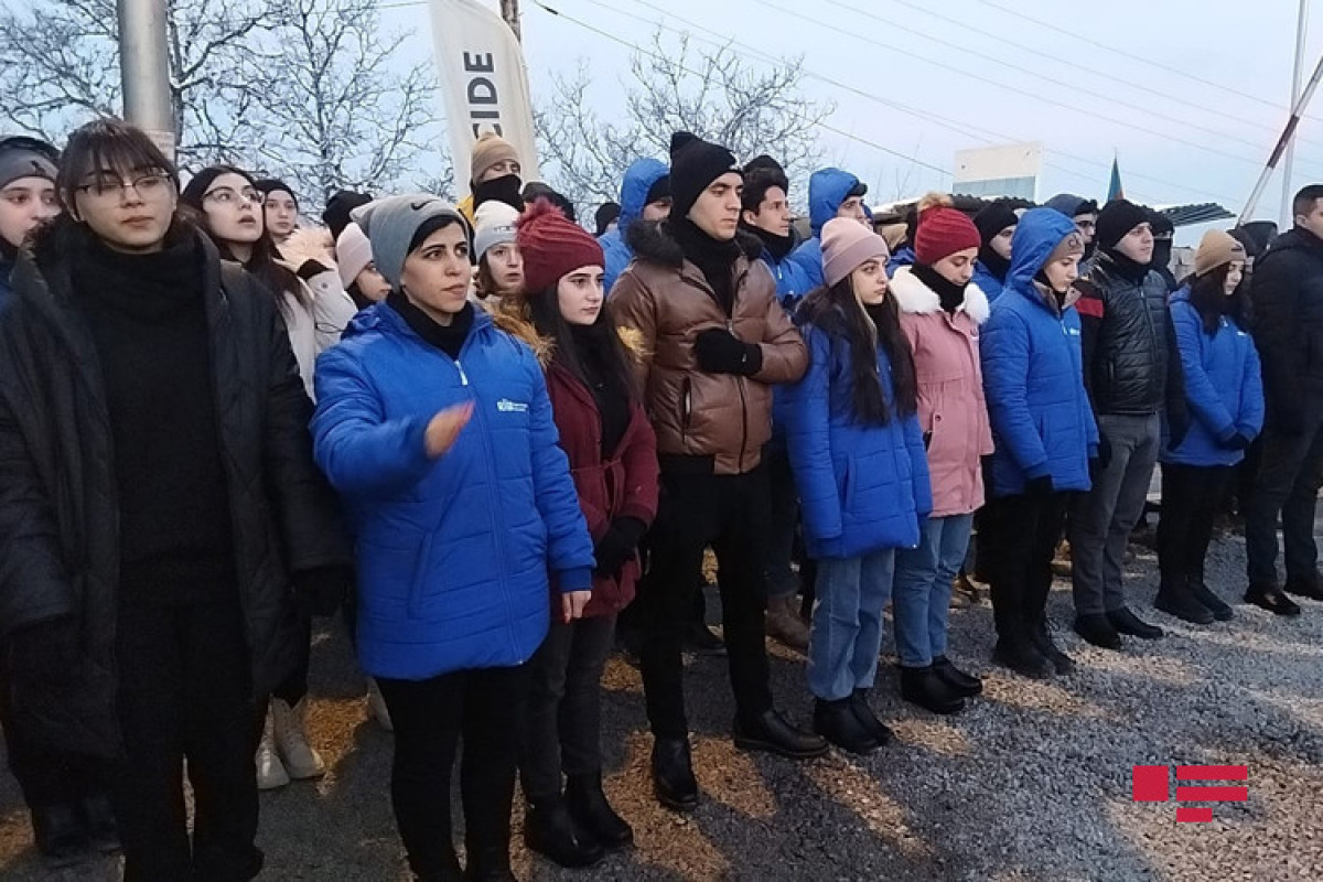 Peaceful protests of Azerbaijanis on Lachin-Khankendi road enter 34th day-PHOTO -VIDEO 