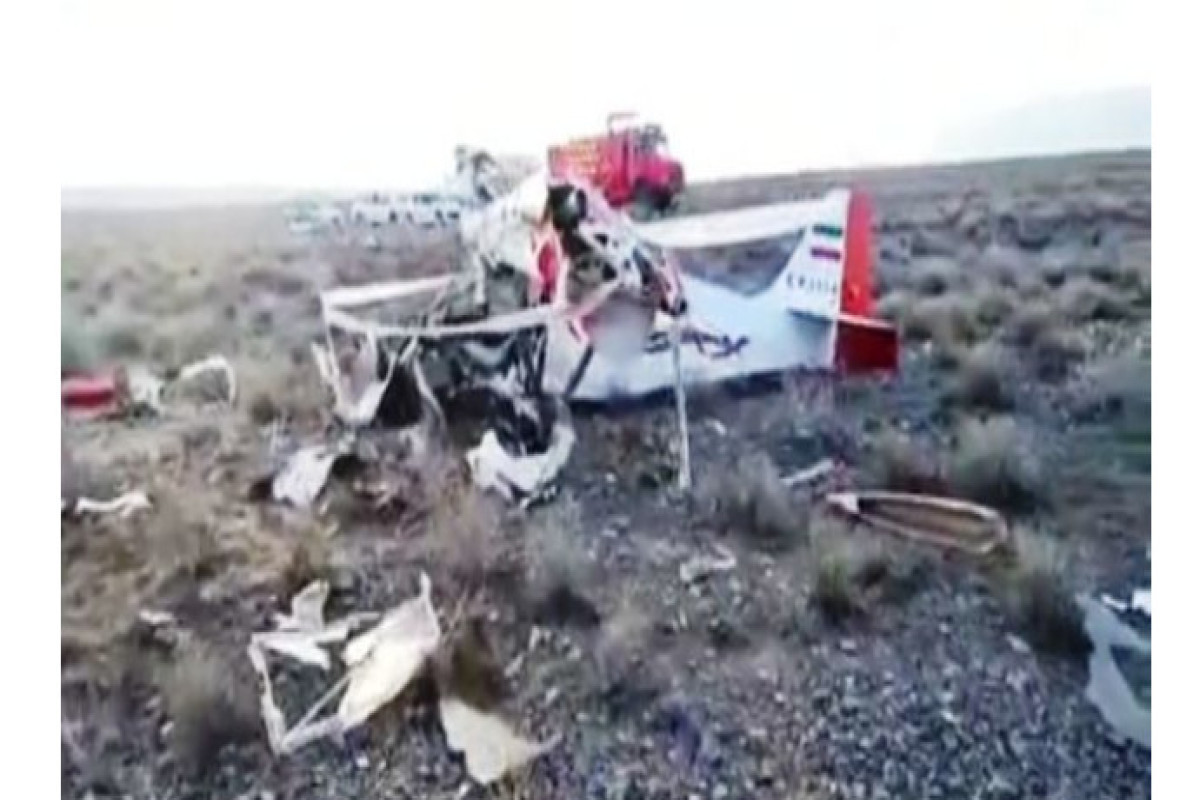 В Иране разбился учебно-тренировочный самолет