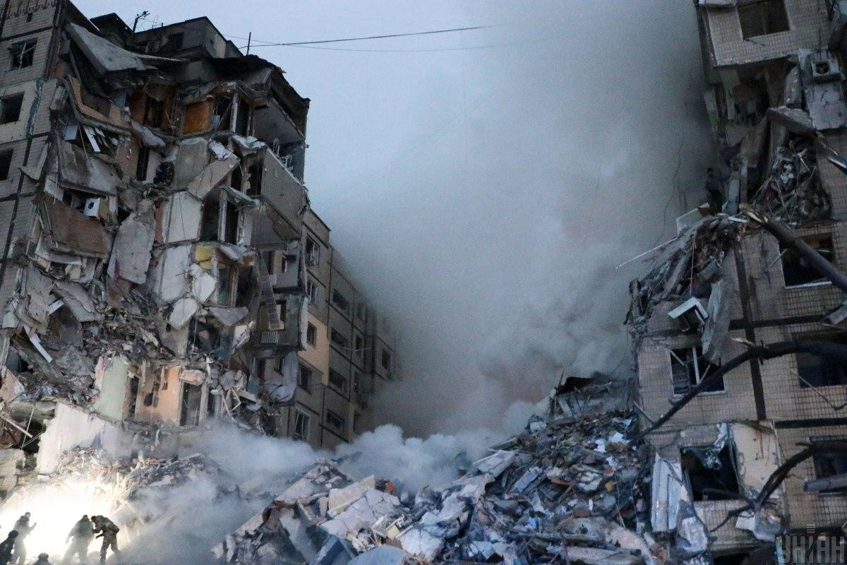 Удар по многоэтажке в Днепре: 14 погибших, 73 раненых-ВИДЕО -ОБНОВЛЕНО 2 