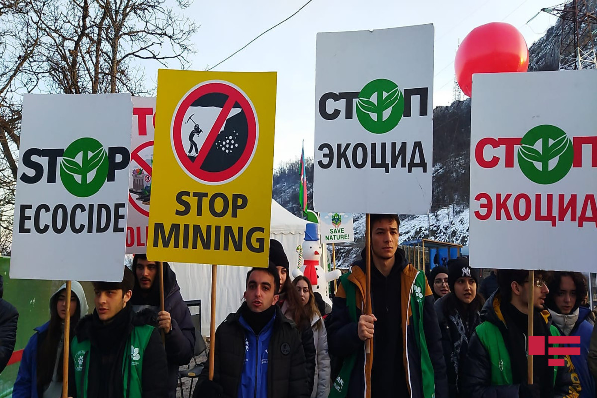 Протесты экоактивистов на дороге Лачин-Ханкенди продолжаются 36-й день-ФОТО 