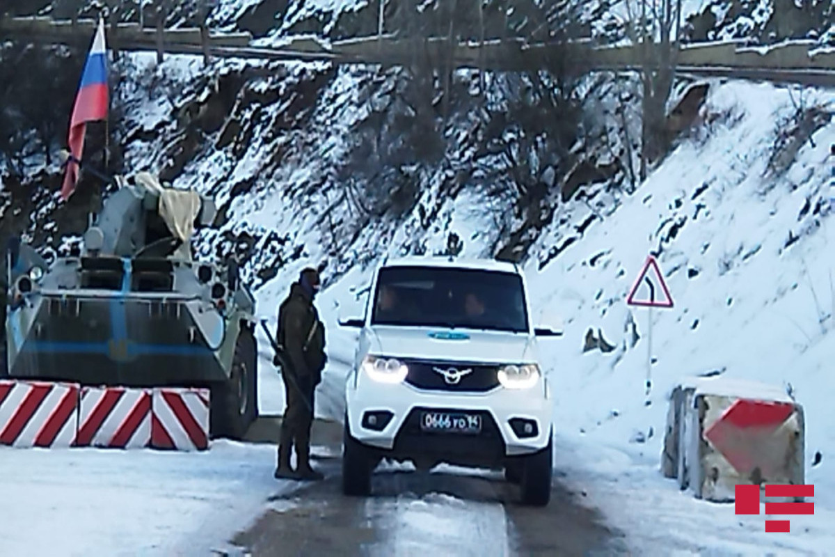 Laçın-Xankəndi yolundan gün ərzində RSK-nın 32 maşını keçib - VİDEO  - YENİLƏNİB-4 