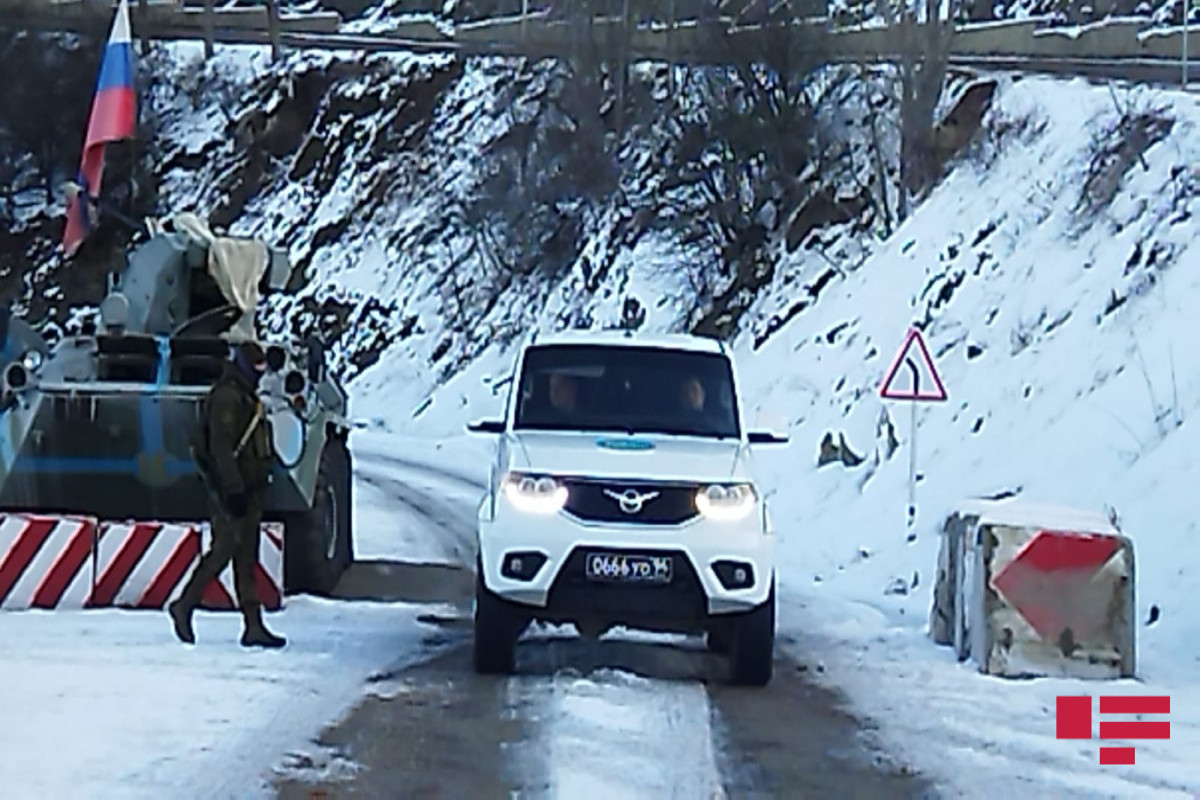 Laçın-Xankəndi yolundan gün ərzində RSK-nın 32 maşını keçib - VİDEO  - YENİLƏNİB-4 