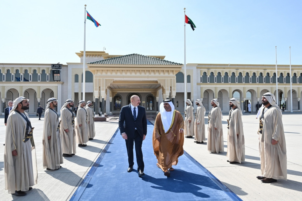Завершился рабочий визит Президента Ильхама Алиева в ОАЭ