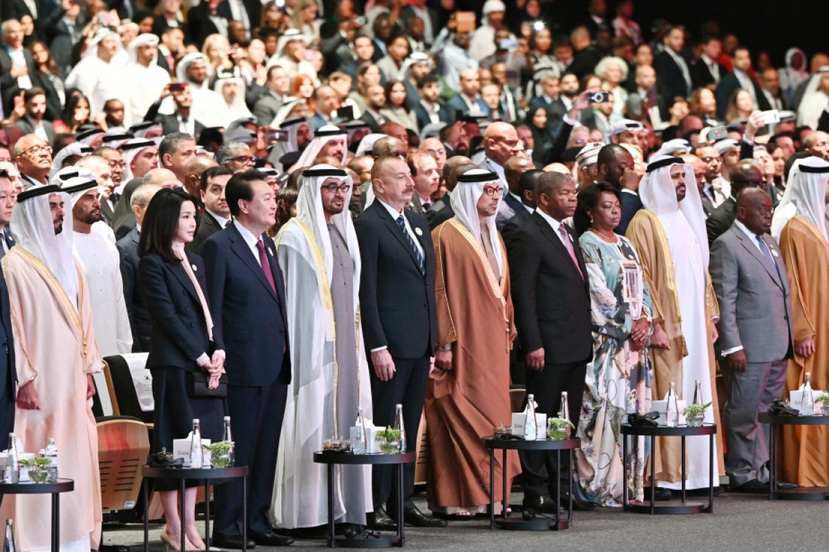 President Ilham Aliyev attended opening ceremony of Abu Dhabi Sustainability Week-UPDATED-1 