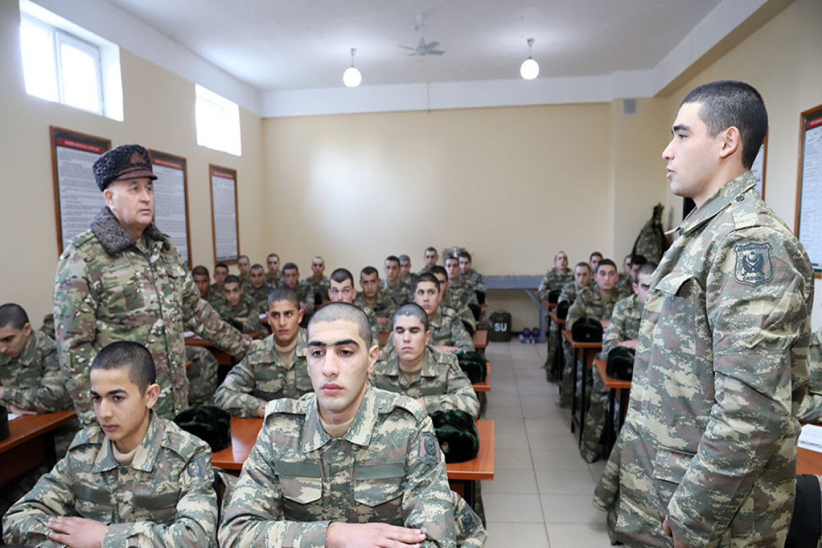 Leadership of Azerbaijan's MoD visited commandos and other military units on the border with Armenia-PHOTO 