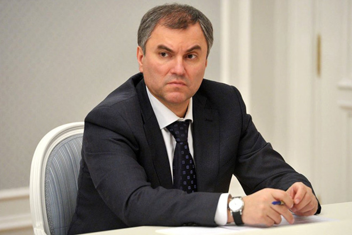 Volodin: Vaşinqton və Brüsselin Rusiyanı təcrid etmək planı iflasa uğrayıb