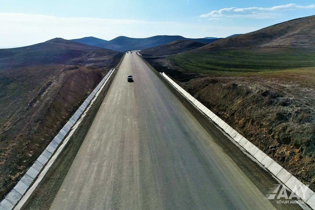Завершается строительство автодороги Физули-Гадрут - ФОТО -ВИДЕО 