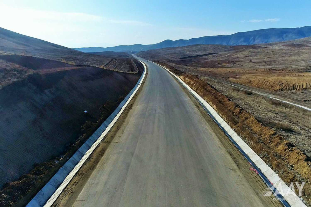 Завершается строительство автодороги Физули-Гадрут - ФОТО -ВИДЕО 