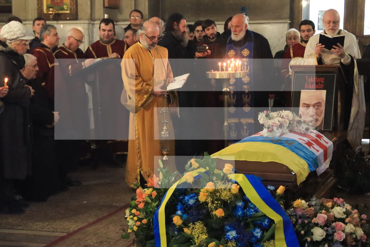 Farewell ceremony for Vakhtang Kikabidze being held in Tbilisi-PHOTO 