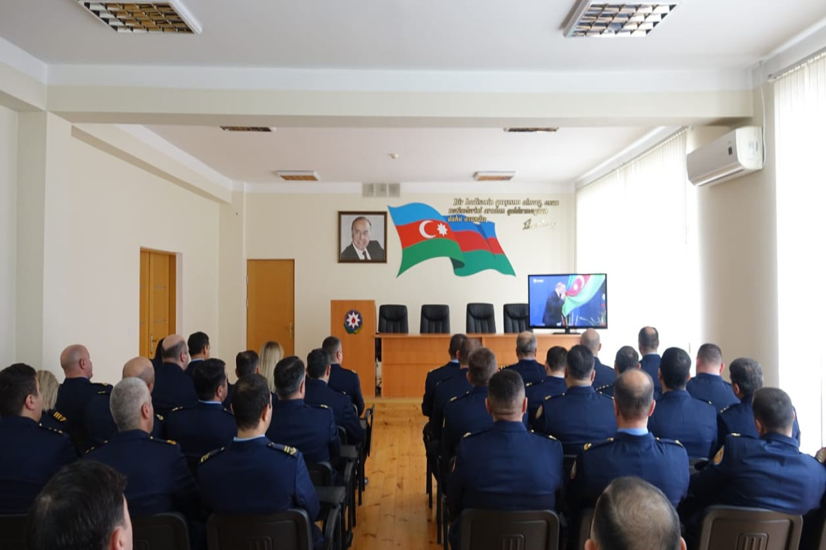 FHN-in Aviasiya dəstəsində “Heydər Əliyev İli”nə həsr olunmuş tədbir keçirilib - FOTO 