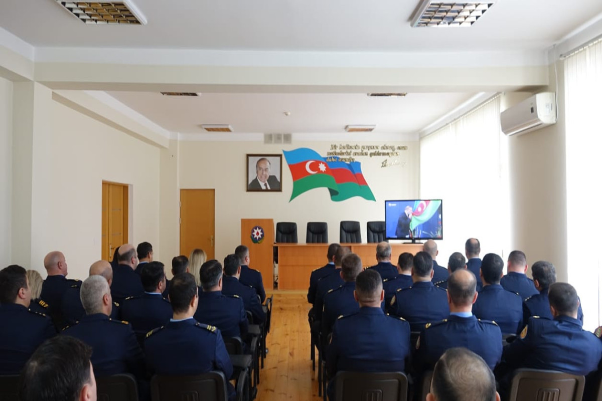 Aviation Department of Azerbaijani MES holds event dedicated to the “Year of Heydar Aliyev”  - PHOTO 
