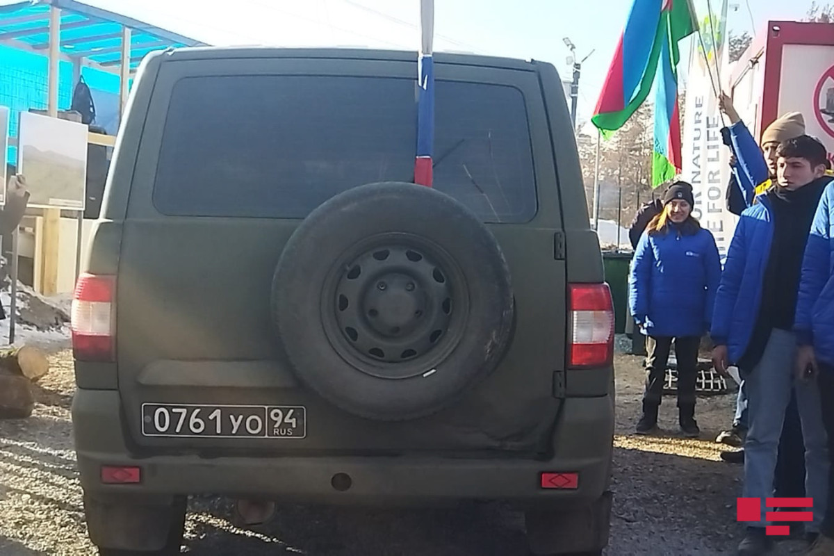Another convoy of vehicles belonging to RPC passed through Azerbaijan's Lachin-Khankandi road-VIDEO -UPDATED-3 