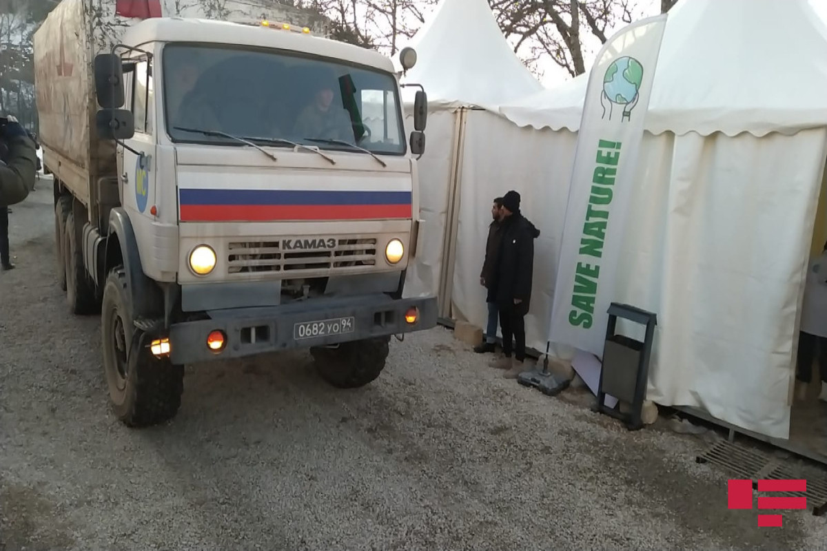 Another convoy of vehicles belonging to RPC passed through Azerbaijan's Lachin-Khankandi road-VIDEO -UPDATED-3 
