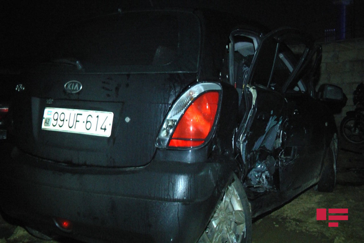 В Баку произошло дорожно-транспортное происшествие, есть погибший и раненые-ФОТО 