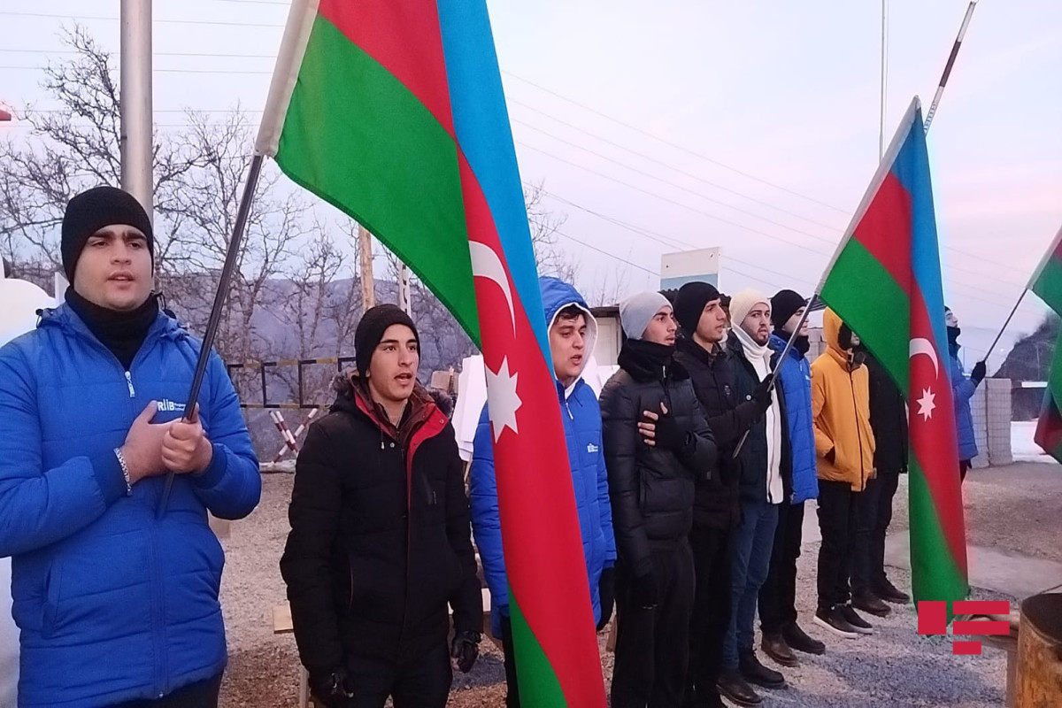 Peaceful protests on Azerbaijan
