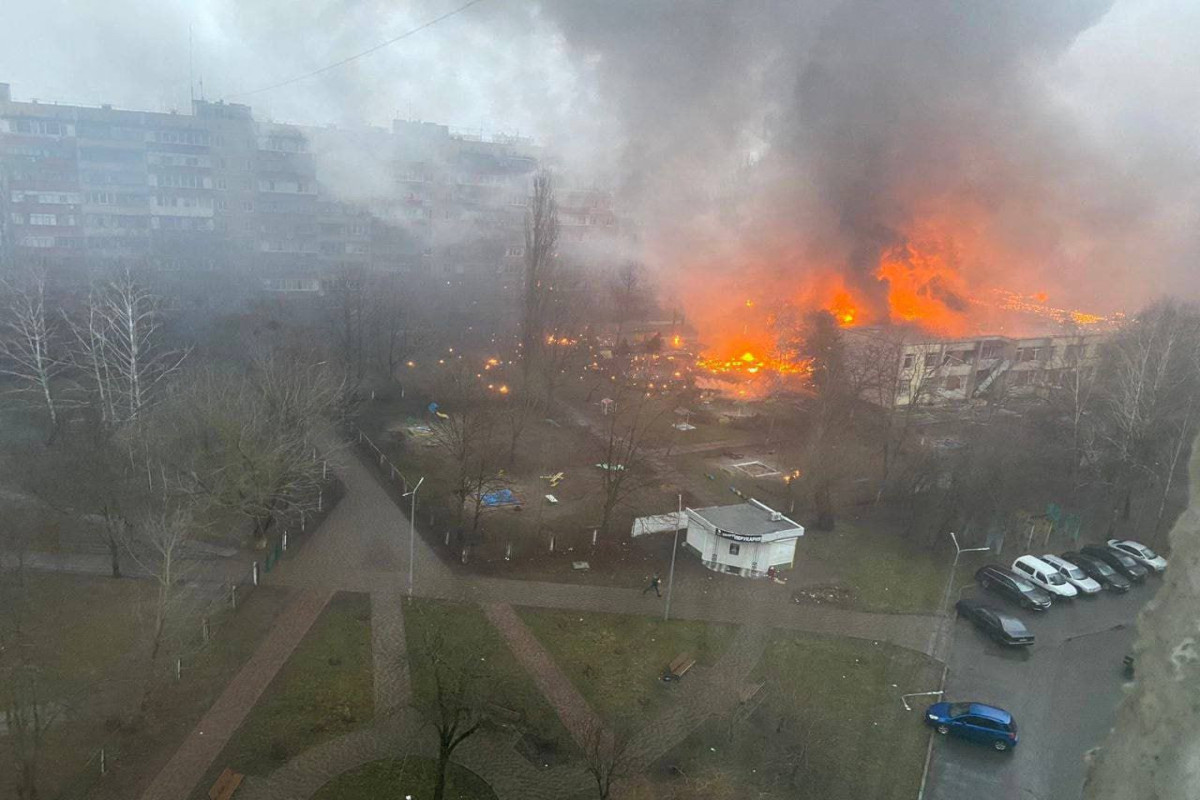 Kiyevdə helikopter qəzasında 18 nəfər ölüb - FOTO - YENİLƏNİB-3 