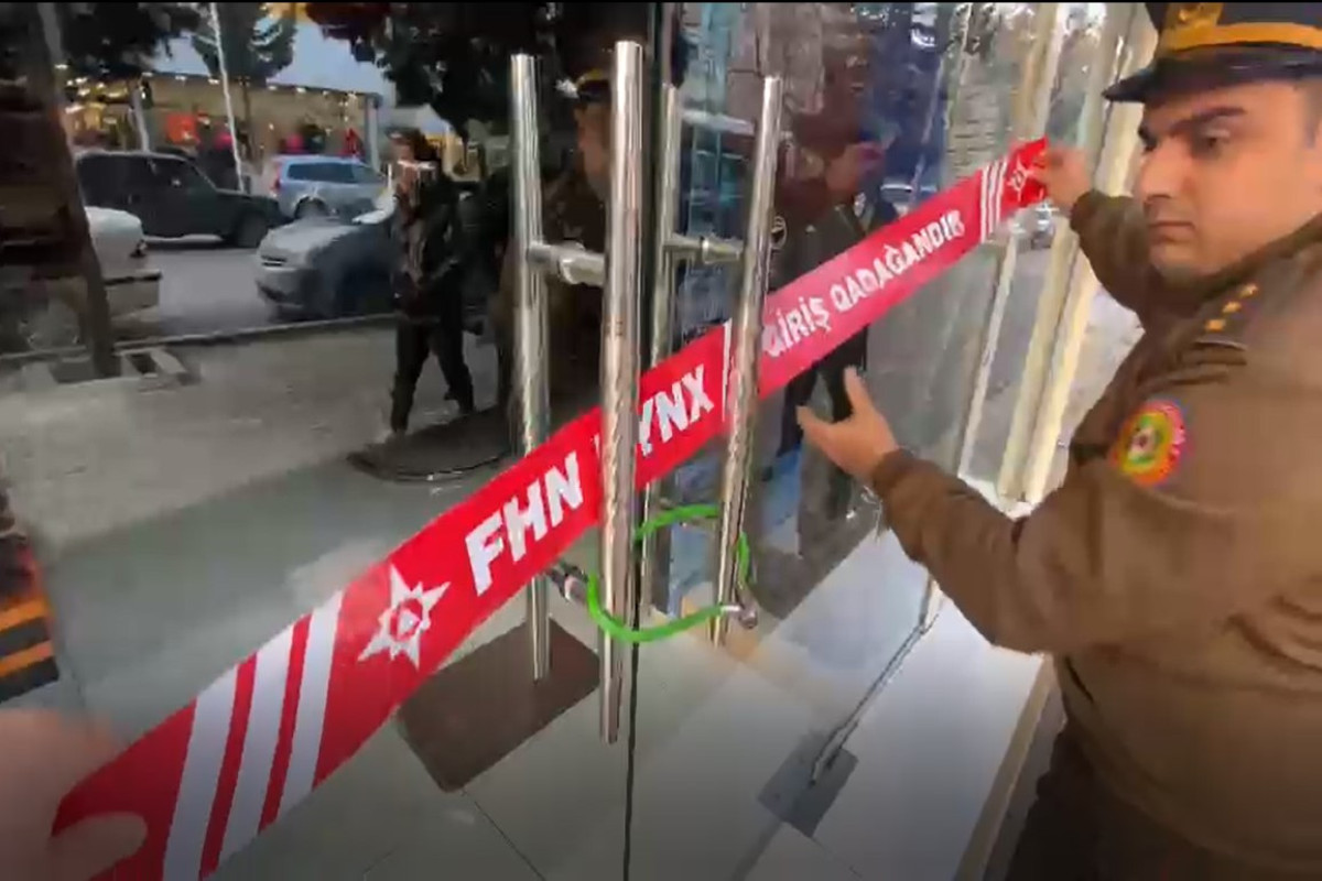 FHN: Bakıda geyim mağazasının fəaliyyəti dayandırılıb - FOTO  - VİDEO 