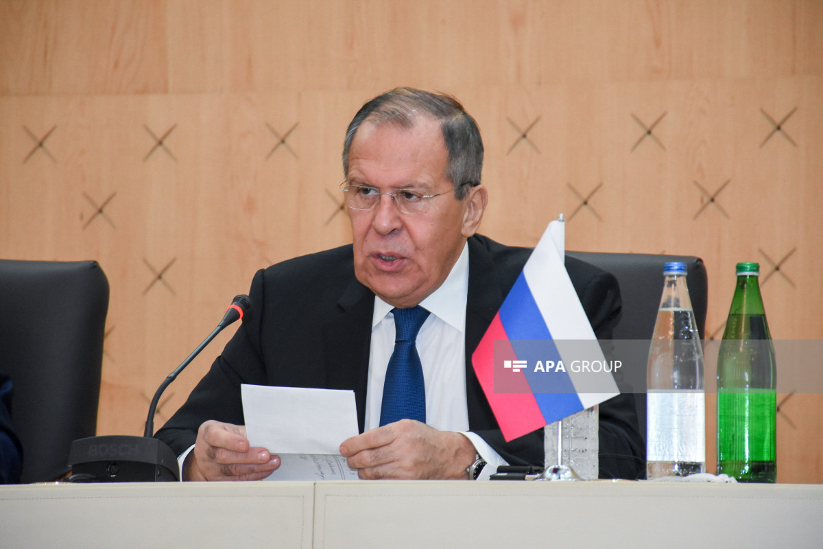 Sergey Lavrov Belarusa səfərə gedib