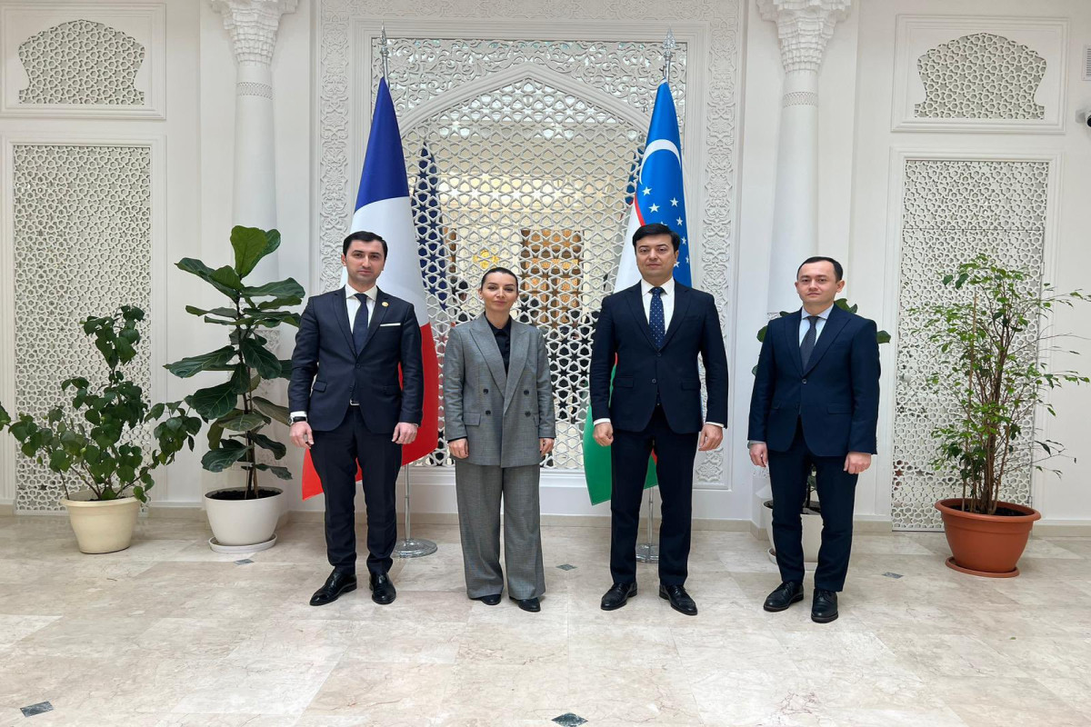 Ambassador of the Republic of Azerbaijan to the French Republic Leyla Abdulayeva met with the ambassadors of Pakistan and Uzbekistan in this country Asim Iftikhar Ahmad and Rustambaev Sardor, Leyla Abdullayeva wrote