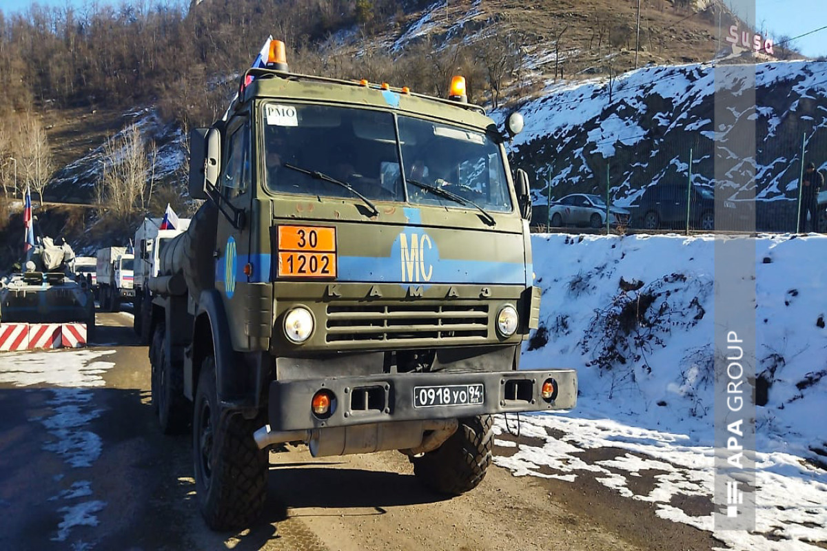 Another 17 vehicles belonging to RPC unimpededly passed through Azerbaijan's Lachin-Khankandi road-UPDATED-3 -VIDEO 