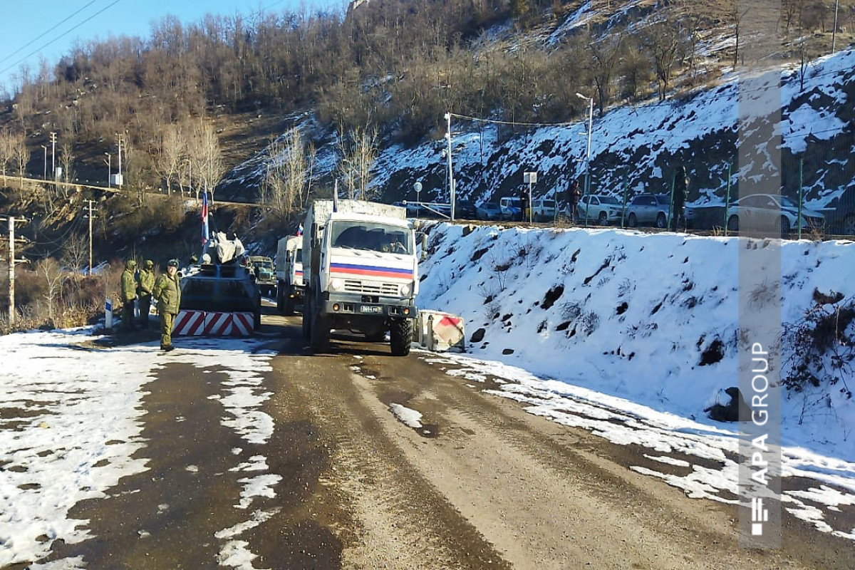 Another 17 vehicles belonging to RPC unimpededly passed through Azerbaijan's Lachin-Khankandi road-UPDATED-3 -VIDEO 