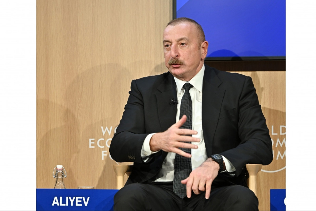 Azərbaycan Prezidenti: "Yaşıl enerji ilə bağlı 200 qiqavat həcmində potensial mövcuddur"