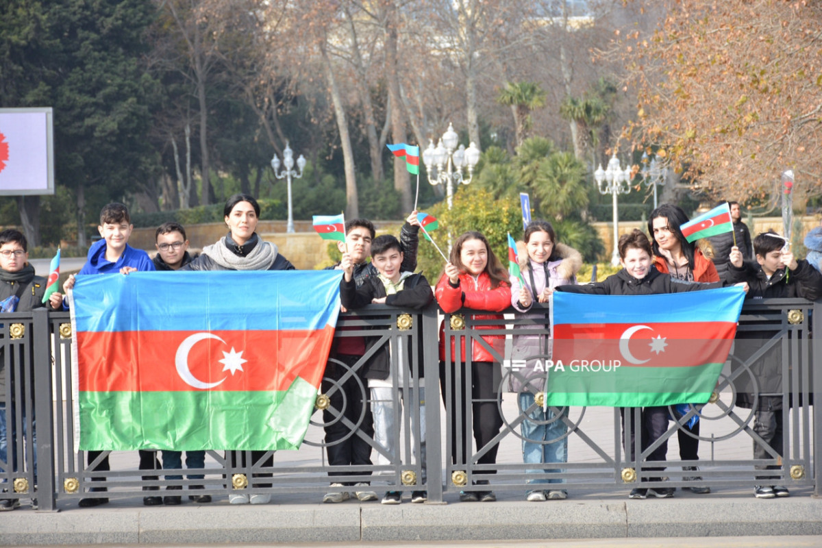 Azerbaijan observes moment of silence for January 20 martyrs-PHOTO -VIDEO 