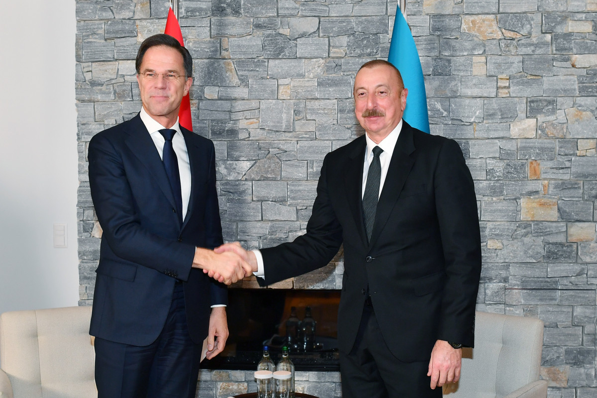 Марк Рютте: Азербайджан вносит вклад в обеспечение энергетической безопасности ЕС