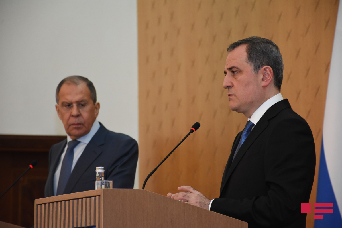 Ceyhun Bayramov: Lavrova Laçın yolu ilə bağlı konkret sübutlar ortaya qoyduğumuzu dedim