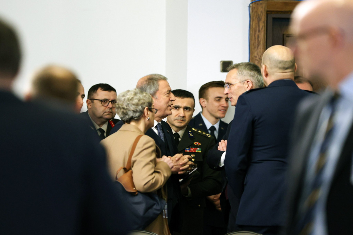 Akar attends Ukraine Defense Contact Group meeting