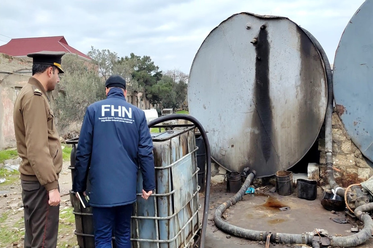 FHN qanunsuz neft məhsulları satışının qarşısını alıb  - FOTO  - VİDEO 