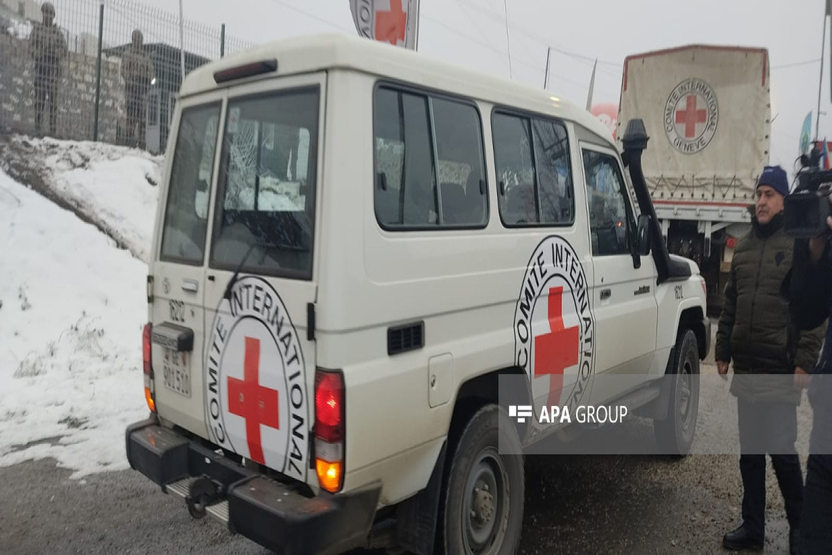 Medicines and baby food delivered by ICRC vehicles to Khankandi -PHOTO -VIDEO -UPDATED 