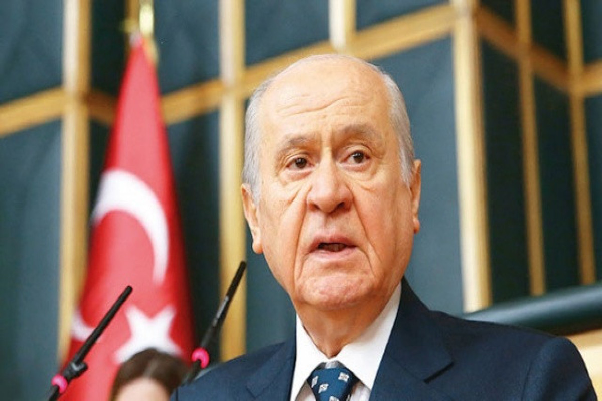 Chairman of the Turkish Nationalist Movement Party (MHP) Devlet Bahceli