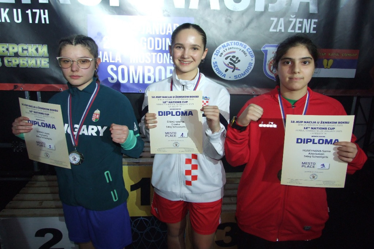 Azərbaycanın 2 boksçusu Millətlər kubokunda qızıl medal qazanıb