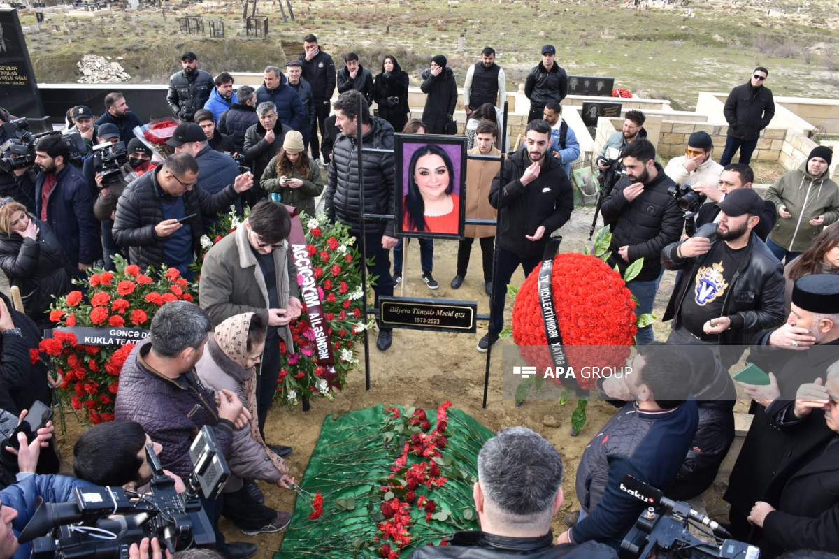 Похороны Тунзали Алиевой
