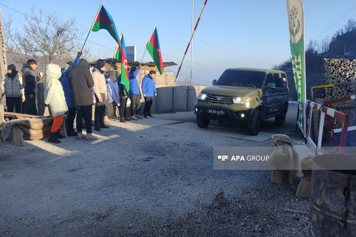 More than 55 vehicles belonging to RPC passed through Azerbaijan's Lachin-Khankandi road without hindrance-VIDEO -UPDATED-8 