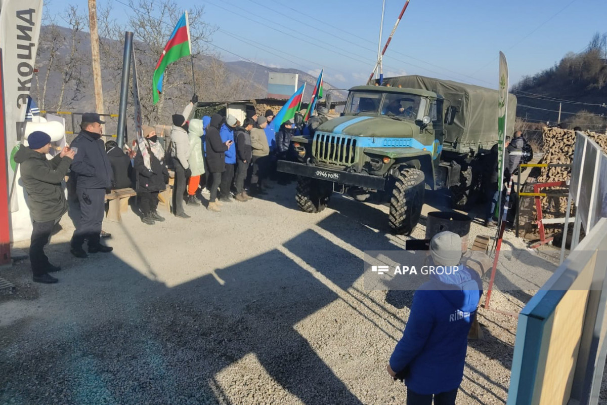 More than 55 vehicles belonging to RPC passed through Azerbaijan's Lachin-Khankandi road without hindrance-VIDEO -UPDATED-8 