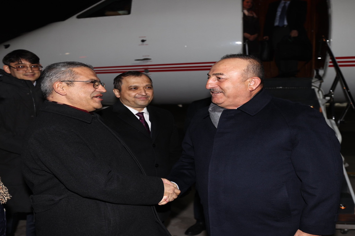 Turkish Foreign Minister Mevlud Çavuşoğlu visits Uzbekistan