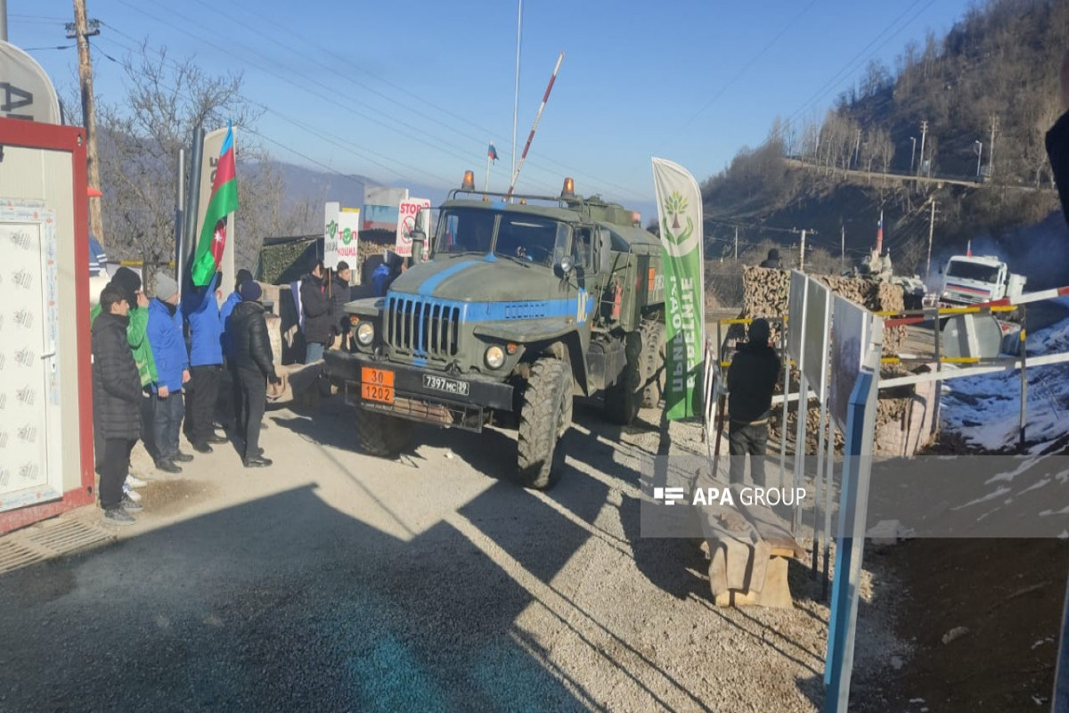 61 vehicles belonging to RPC  passed through Azerbaijan's Lachin-Khankandi road without hindrance today-VIDEO -UPDATED-7 