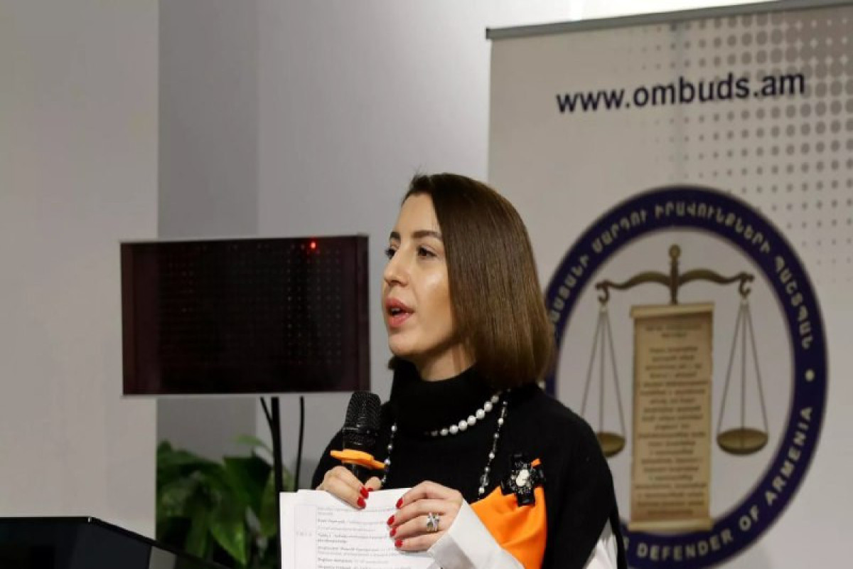 Armenian Ombudswoman Kristine Grigoryan 